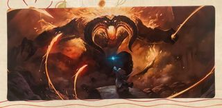 Tapete XXL cartas Magic: The Gathering Balrog