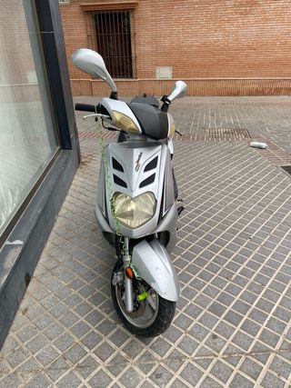 MX Onda Techno 125 Scooter Plata