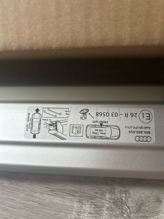 Barras Portaequipaje Q5 ¡¡NUEVAS!!