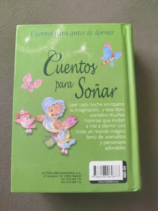 Libro infantil 
Cuentos para soñar 