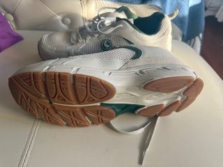 Zapatillas El Ganso Blancas y Verdes