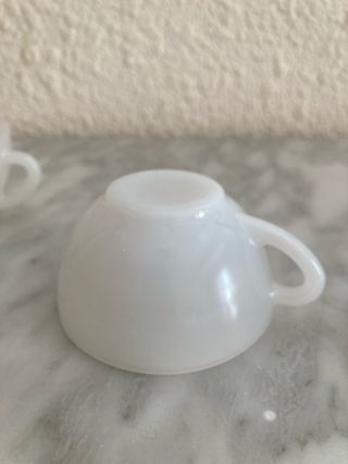 Tazas Tarcopal Vidrio Flores Vintage