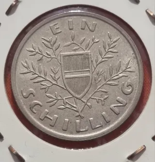 Austria 1 Schilling Moneda Plata