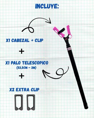 Pértiga escalada - pértiga chapar escalada - ROSA