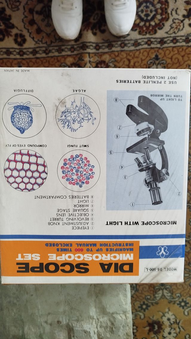 Microscopio Science Mate Dia Scope Set nuovo 