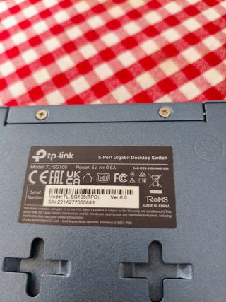 TP-Link TL-SG105 Switch Gigabit 5 Puertos
