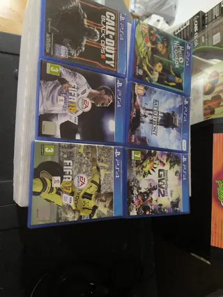 Juegos PS4: FIFA 17, FIFA 18, Call of Duty