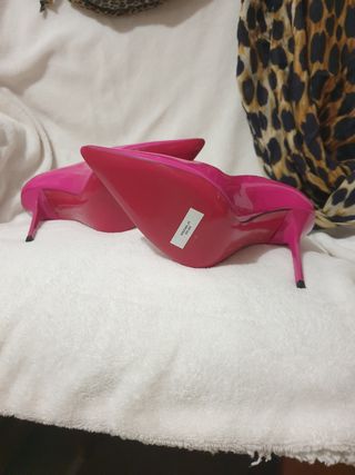 Zapatos de tacón Philipp Plein fucsia
