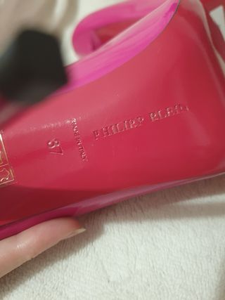 Zapatos de tacón Philipp Plein fucsia