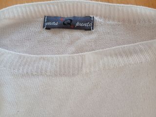 Conjunto pantalones anchos y camiseta punto verano