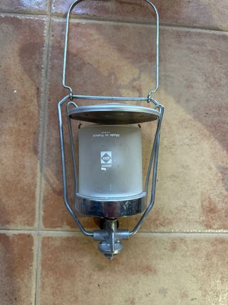 Lámpara Gas Butano Cointra hecha en Francia