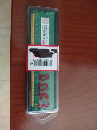 Memoria RAM 4GB DDR3 1333MHz Transcend