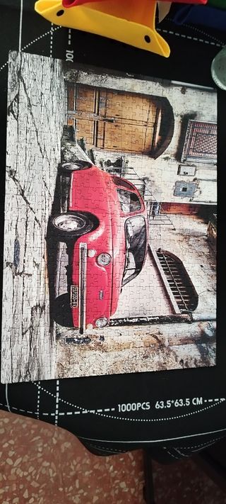 Puzzle 500 piezas Coche Rojo