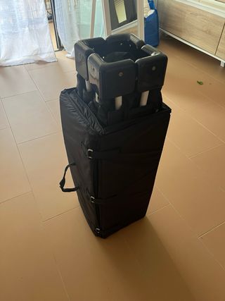 Cuna de viaje plegable