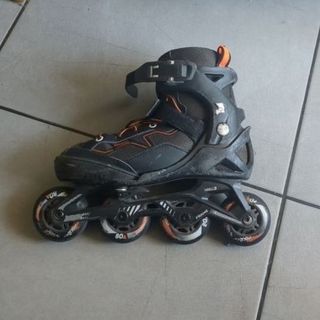 Patines en línea OXELO roller fitness FIT 3 negros