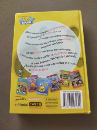 Libro Bob esponja 
Infantil
Historias de fondo de 