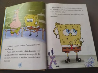Libro Bob esponja 
Infantil
Historias de fondo de 