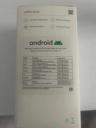 Telefono cellulare Oppo A53s 128GB blu/verde