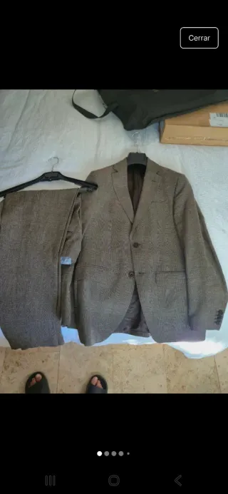 Traje Massimo Dutti Lino Hombre