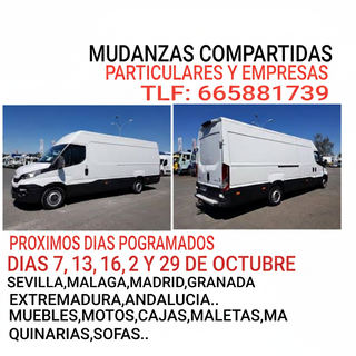 rutas en grupajes compartidas-mudanzas portes
