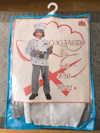 Disfraz de cocinero – perfecto estado