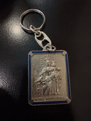 Llavero San Juan Bosco y María Auxiliadora