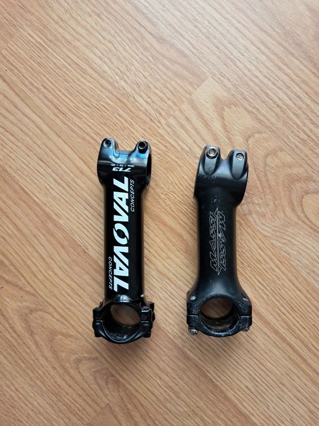 Potencias de Bicicleta Oval y Massi