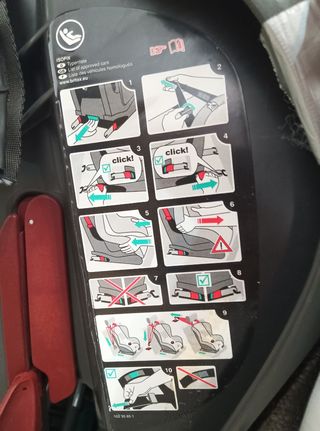 Silla de coche para bebé con Isofix