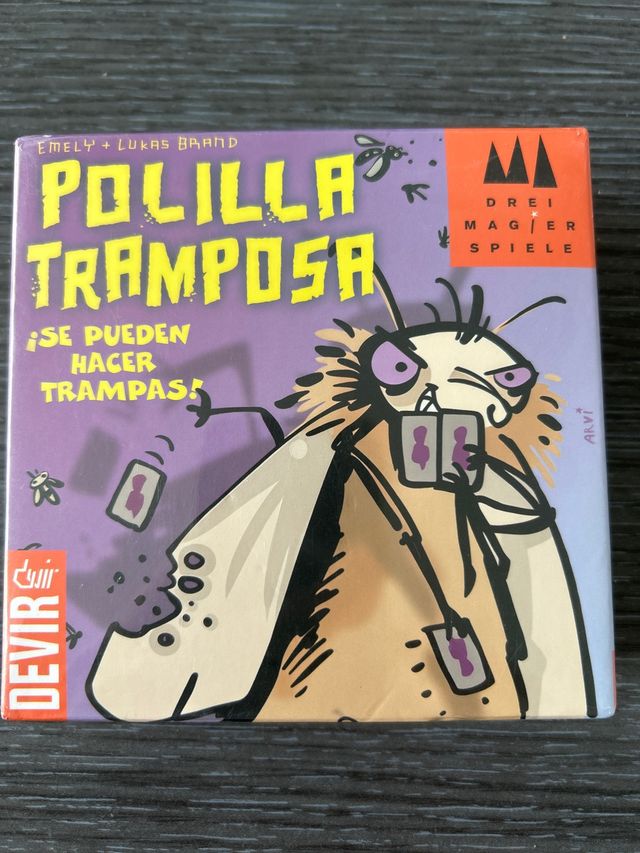 Juego de cartas Polilla Tramposa