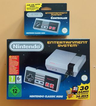 Nintendo Classic Mini + extras