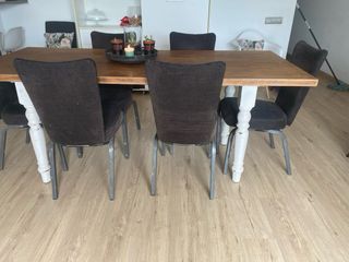 Mesa comedor rectangular madera
