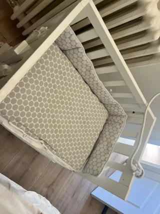 Cuna de colecho madera blanca