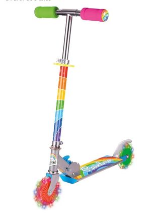 Patinete infantil con ruedas luminosas