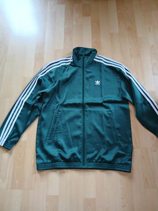 Chaqueta Adidas SATIN TT LOOSE Verde