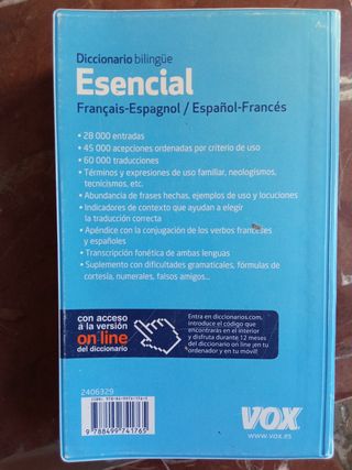 Diccionario Esencial Français-Espagnol / Españo...