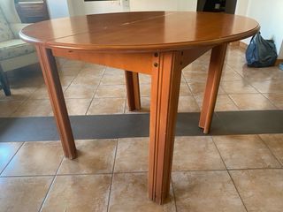 Mesa de comedor extensible madera