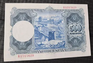 Billete 500 pesetas 1954