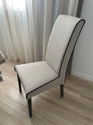 Juego de 4 Sillas Comedor Tapizadas