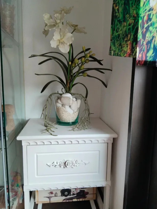 Orquídea decorativa