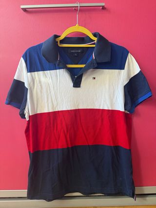 Polo Tommy de hombre talla M.  Nuevo vintage