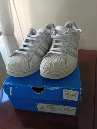 Adidas Superstar J 36 Scarpe Donna