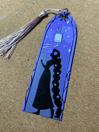 Marcapáginas de Rapunzel-Enredados impreso en 3D