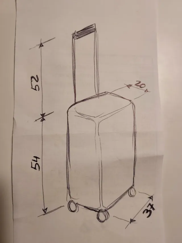 Maleta Cabina Disney Minnie Mouse Corazones