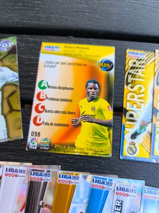 Lote cromos fútbol 2012 MC