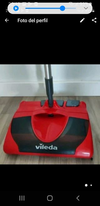 Aspiradora escoba Vileda ligera   se venden 2 