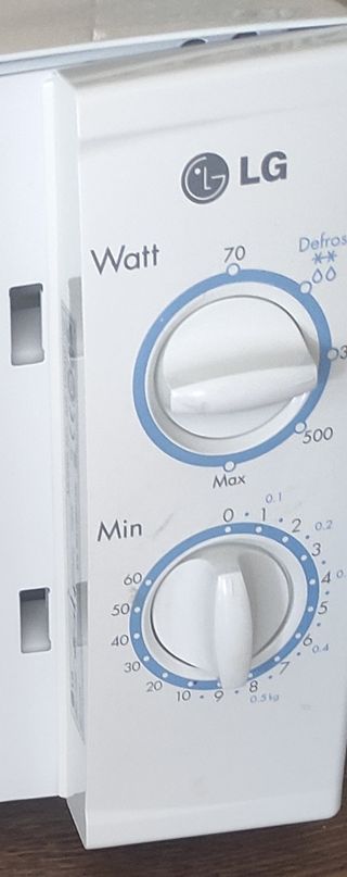 Panel frontal microondas LG