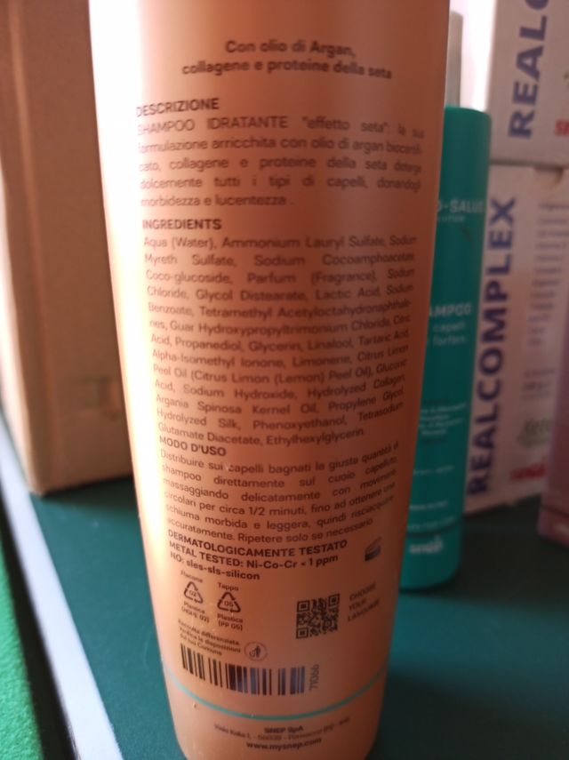 SNEPLUMINA PROFESSIONAL Champú Efecto Seda NUEVO!!