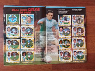 Álbum cromos completo 94/95 con D'Alessandro.
