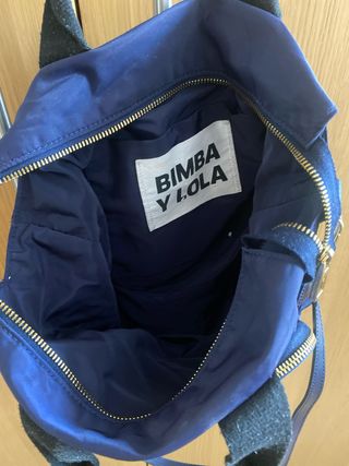 Bolso Bimba y Lola azul y multicolor
