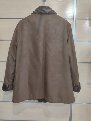 Chaquetón mujer PUNT ROMA marrón